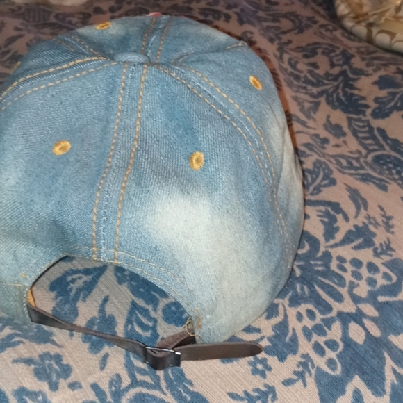 Demin  hat bling bling one size - Picture 3 of 3
